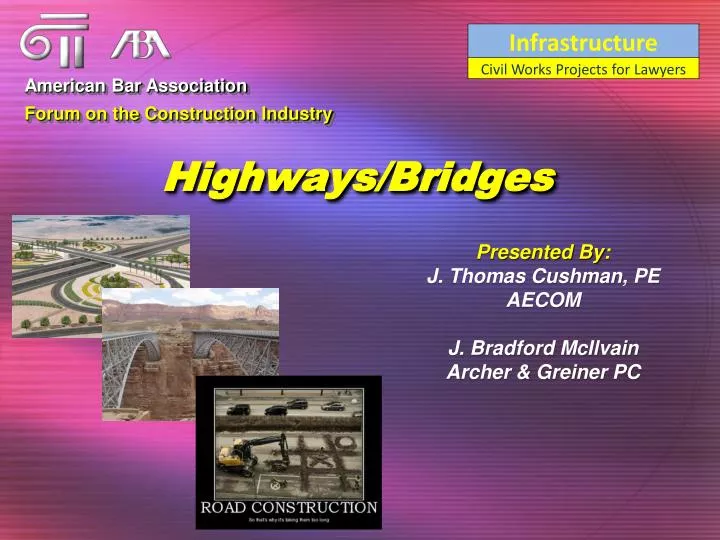 highways bridges
