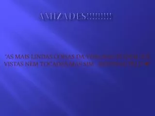 amizades