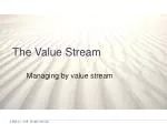 The Value Stream - slide 1