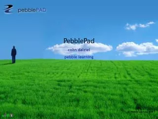 PebblePad colin dalziel pebble learning