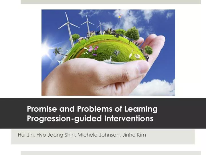 promise and problems of learning progression guided interventions