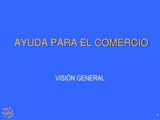 ayuda para el comercio