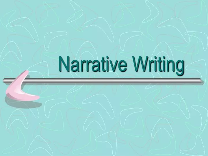 narrative writing