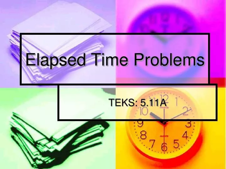 elapsed time problems