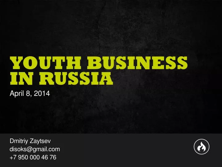 youth business in russia