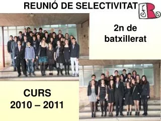 reuni de selectivitat