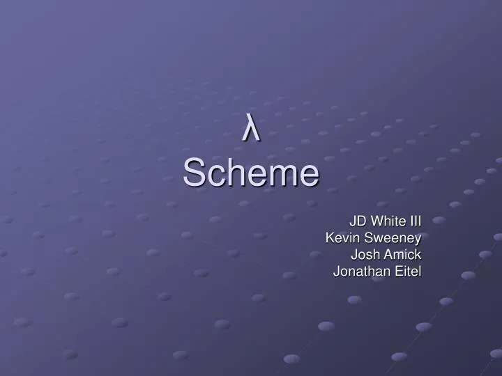 scheme