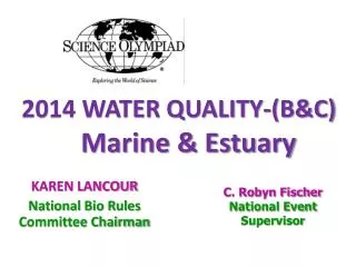 2014 WATER QUALITY-(B&amp;C) 		 Marine &amp; Estuary