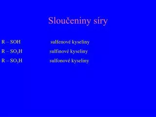 slou eniny s ry