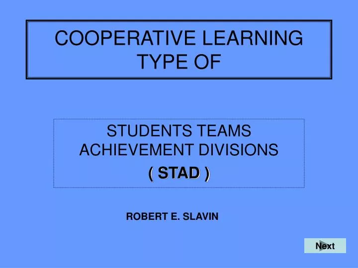 cooperative learning type of