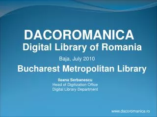 DACOROMANICA