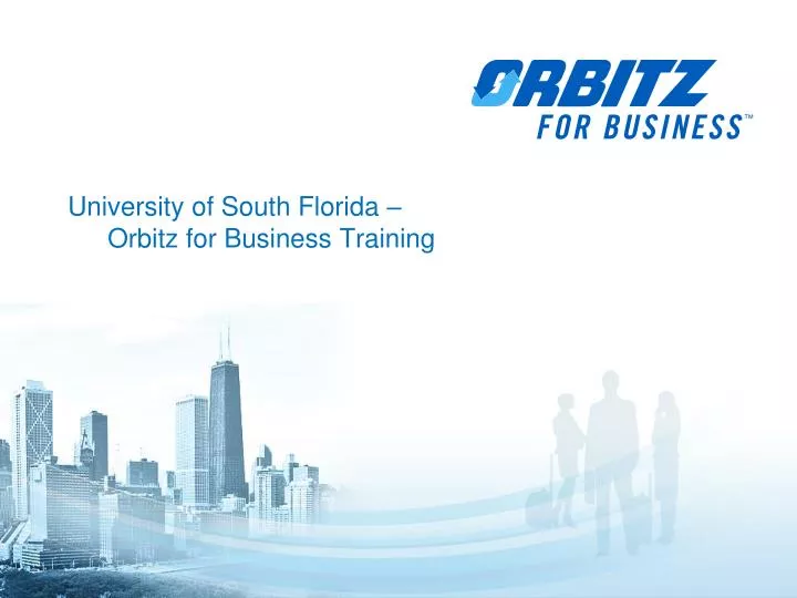 university of south florida orbitz for business training