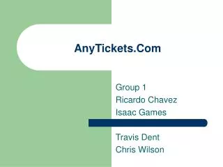 AnyTickets.Com