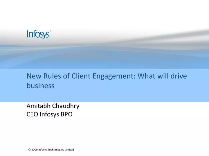 new rules of client engagement what will drive business
