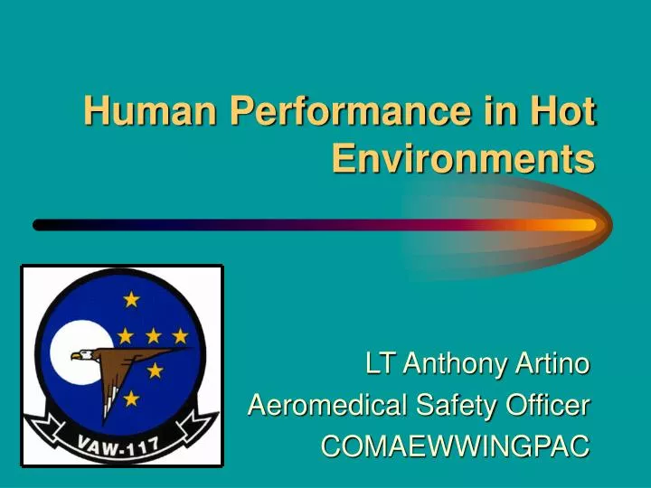 human performance in hot environments