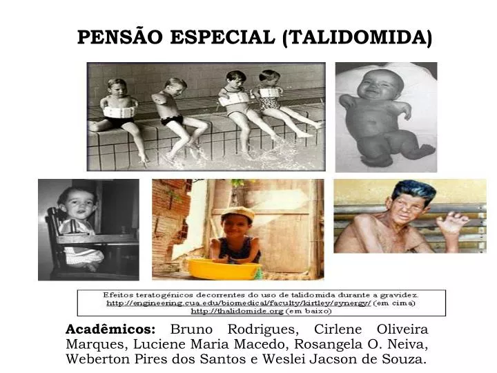 pens o especial talidomida