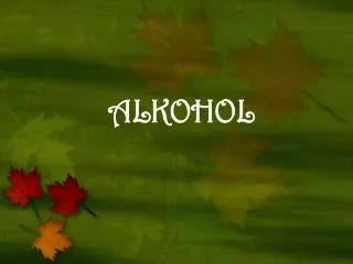 alkohol