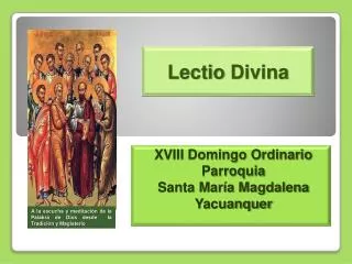 lectio divina