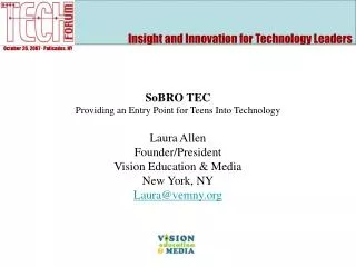 Insight and Innovation for Technology Leaders