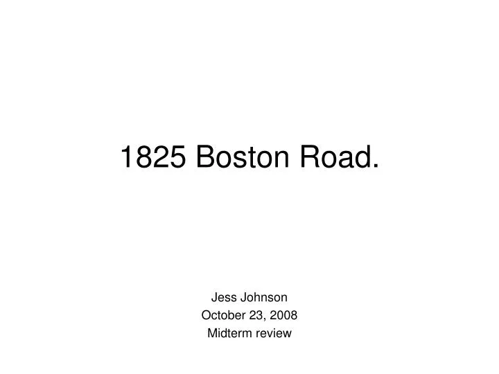 1825 boston road