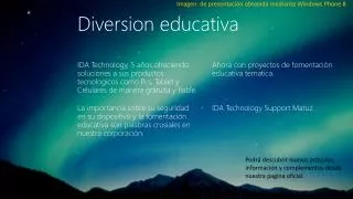 diversion educativa