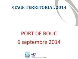 stage territorial 2014