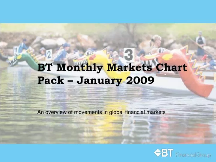 bt monthly markets chart pack january 2009