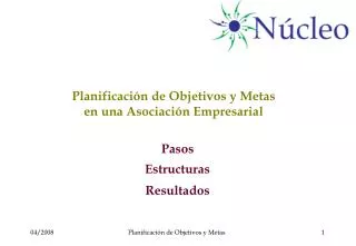 planificaci n de objetivos y metas en una asociaci n empresarial