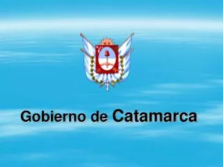 gobierno de catamarca