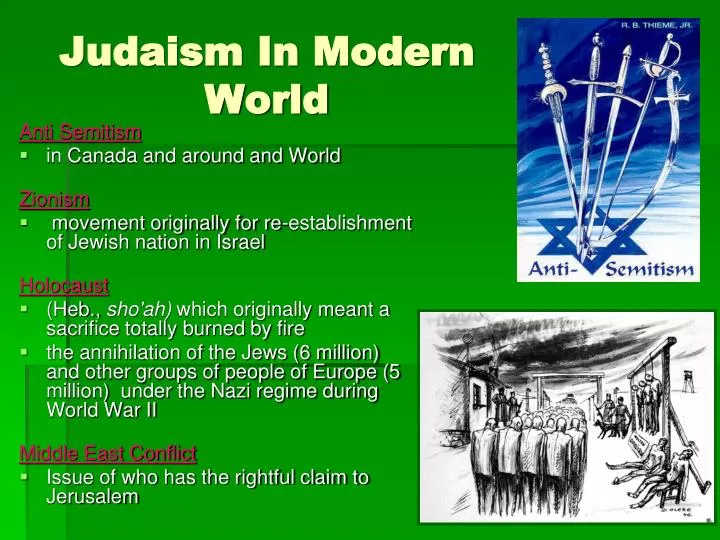 judaism in modern world