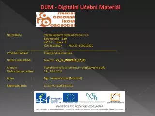 dum digit ln u ebn materi l