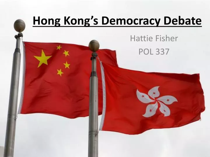hong kong s democracy debate