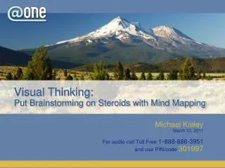Visual Thinking: Put Brainstorming on Steroids with Mind Mapping