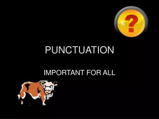 PUNCTUATION