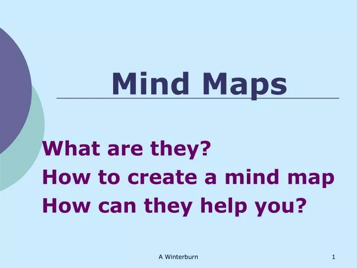 mind maps