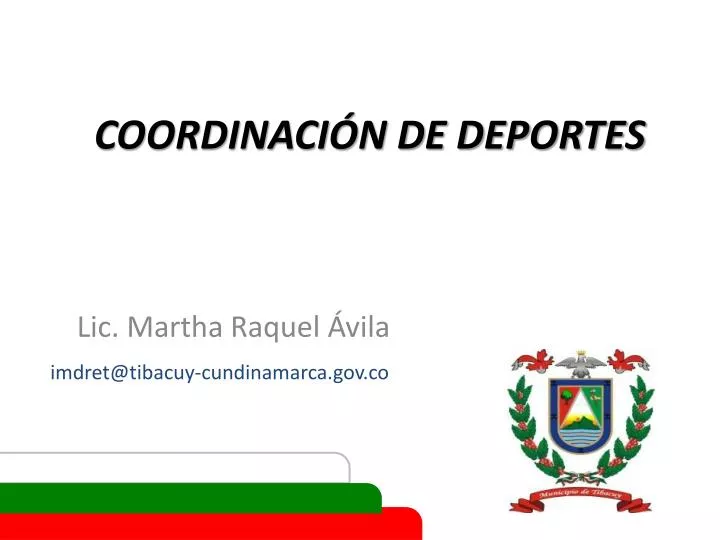 coordinaci n de deportes