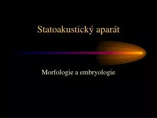 statoakustick apar t