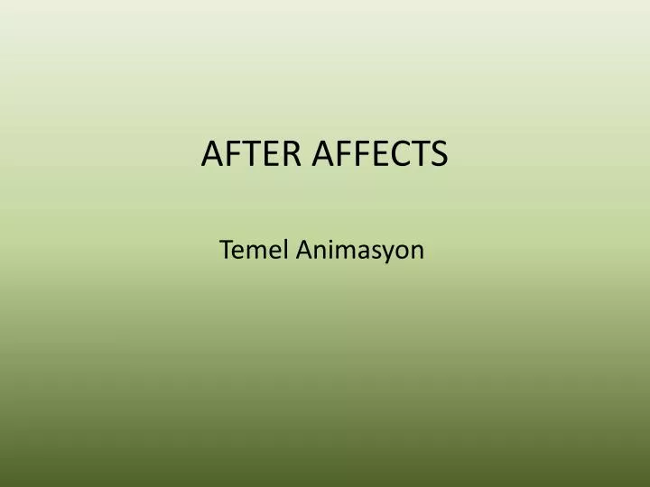after affects