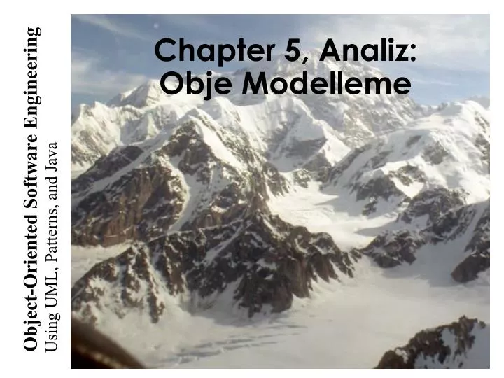 chapter 5 analiz obje modelleme