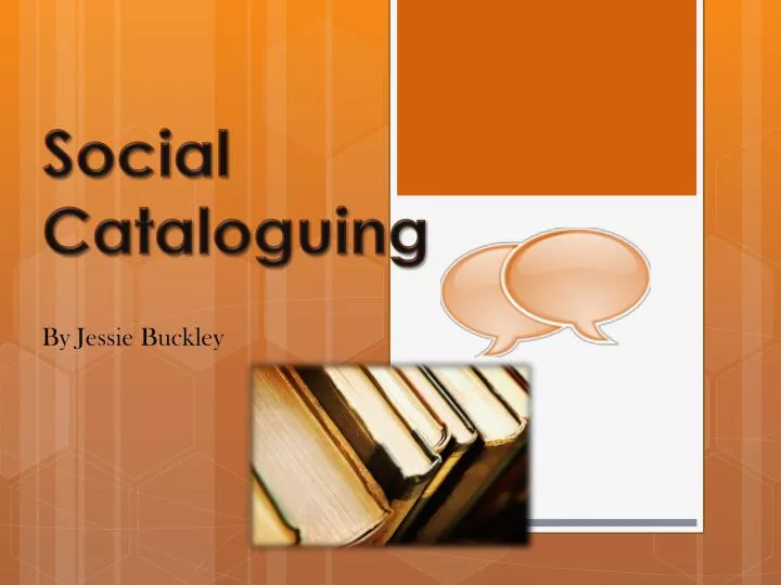 social cataloguing