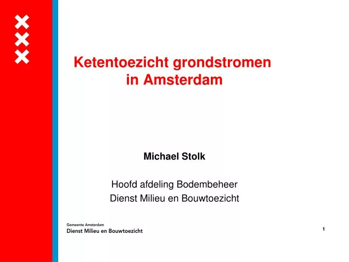 ketentoezicht grondstromen in amsterdam