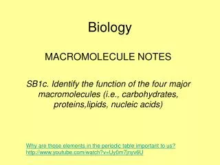 biology