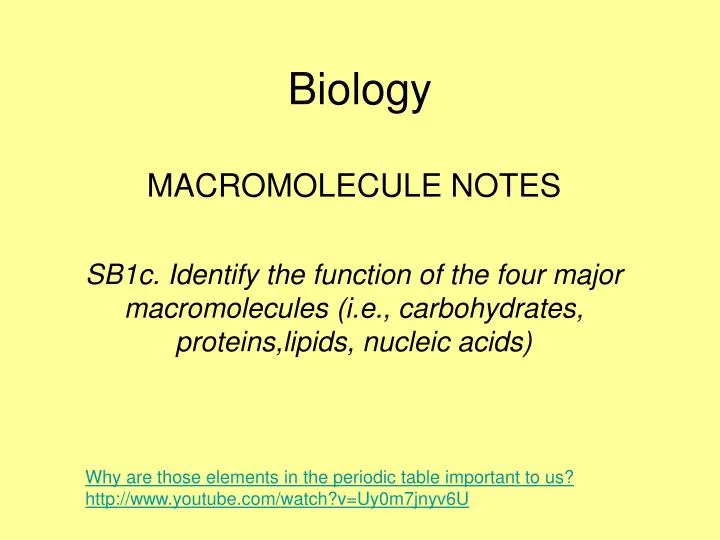 biology