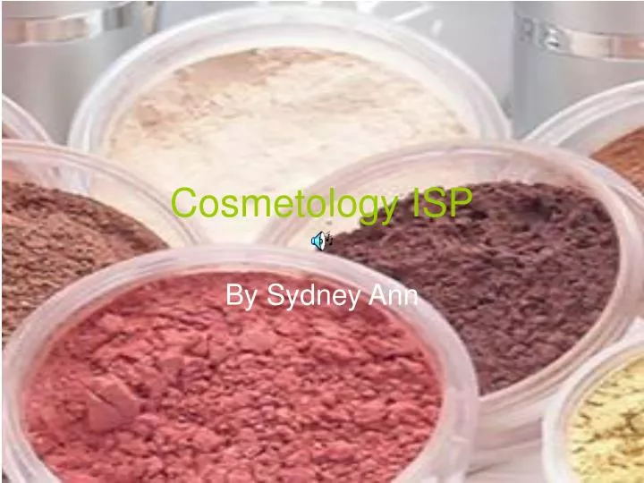 cosmetology isp