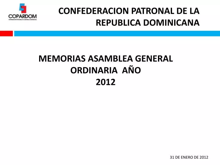 confederacion patronal de la republica dominicana