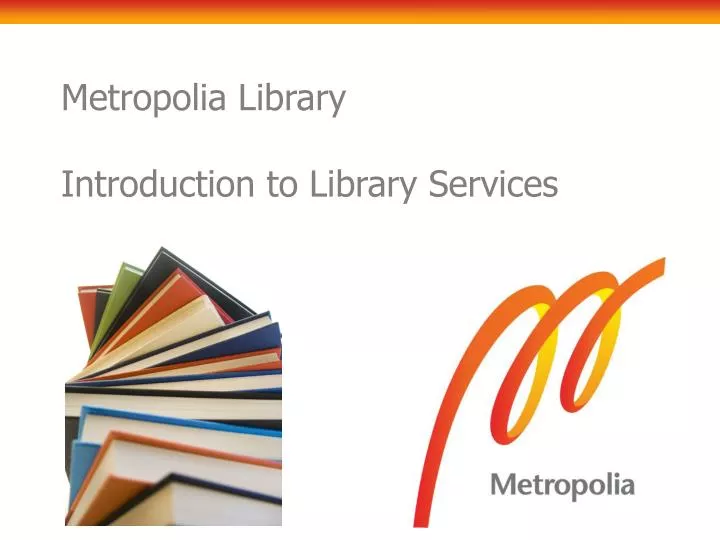 metropolia library introduction to library services