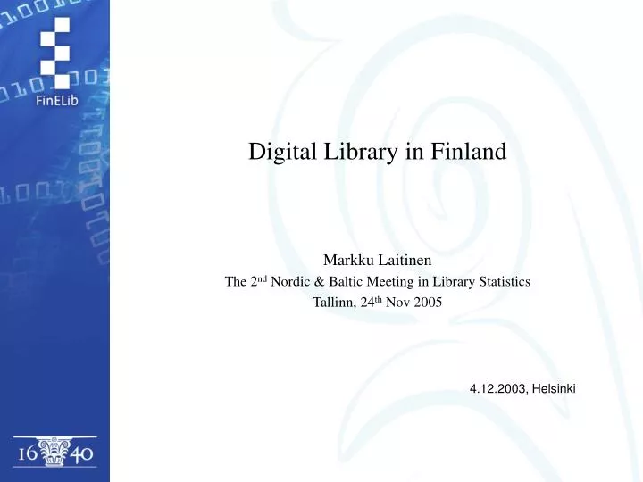 digital library in finland