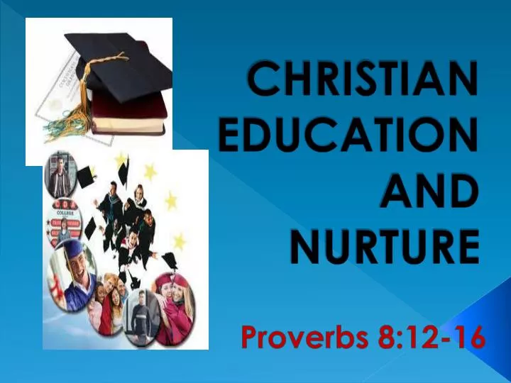 christian education and nurture
