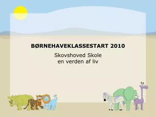 b rnehaveklassestart 2010