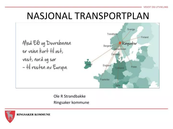 nasjonal transportplan